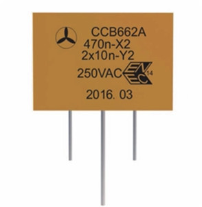CBB662A抑制电磁干扰组合电容器(X2Y2)